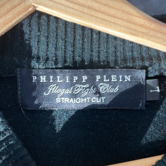 Philipp Plein Men’s Wool Sweater- size Large - Picture 5 of 5